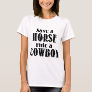 Een paard opslaan t-shirt