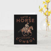 een paard redden1 kaart (Gele Bloem)