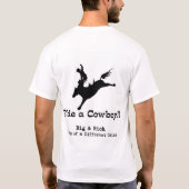 Een paard redden... t-shirt (Achterkant)