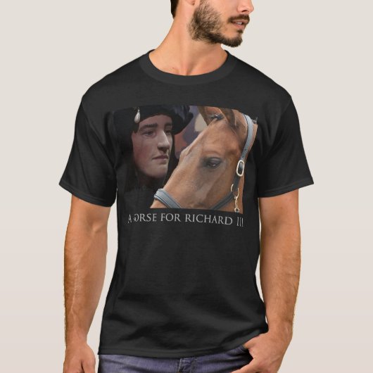 Een paard voor Richard III 2 T-shirt (Voorkant)