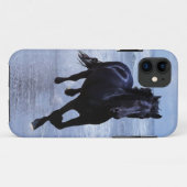 Een paard vrij en vrij Case-Mate iPhone case (Achterkant (horizontaal))