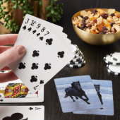 Een paard vrij en vrij pokerkaarten (Insitu)