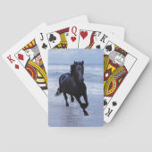 Een paard vrij en vrij pokerkaarten (Achterkant)