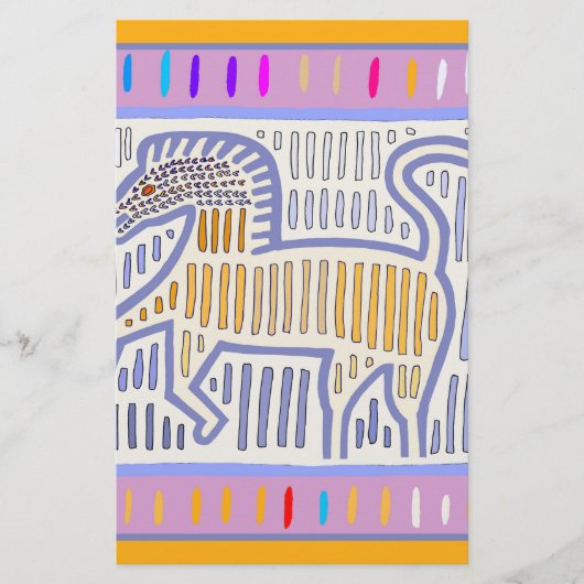 Een paard zonder naam briefpapier (Voorkant)