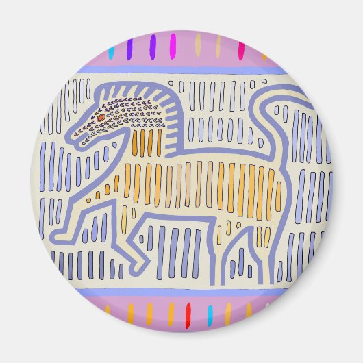 Een Paard Zonder Naam Magneet (Voorkant)
