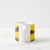 Een paardenbloem espresso cup kop (Achterkant)