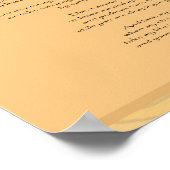 Een paardengebed - afdrukken poster (Hoek)