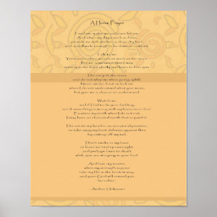 Een paardengebed - afdrukken poster