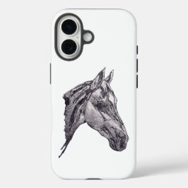 Een paardenschoonheid iPhone 16 hoesje