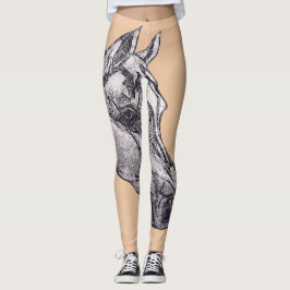 Een paardenschoonheid leggings