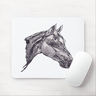 Een paardenschoonheid muismat