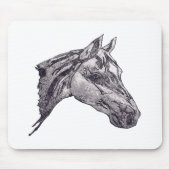 Een paardenschoonheid muismat (Voorkant)