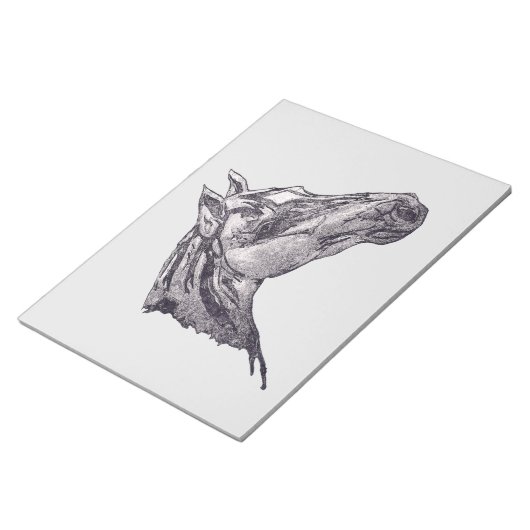 Een paardenschoonheid notitieblok (Schuin)