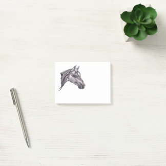 Een paardenschoonheid post-it® notes