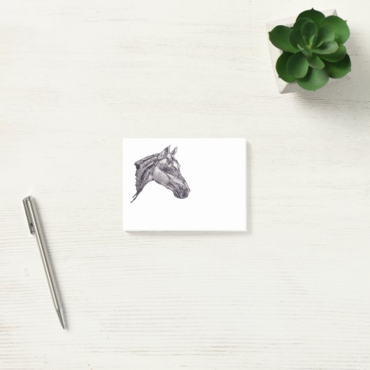 Een paardenschoonheid post-it® notes (Kantoor)