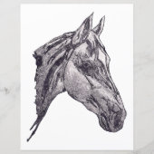 Een paardenschoonheidspapier (Voorkant)