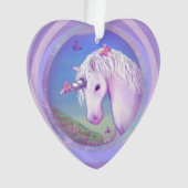 Een paars paradijs Acrylornament Ornament (voorkant)