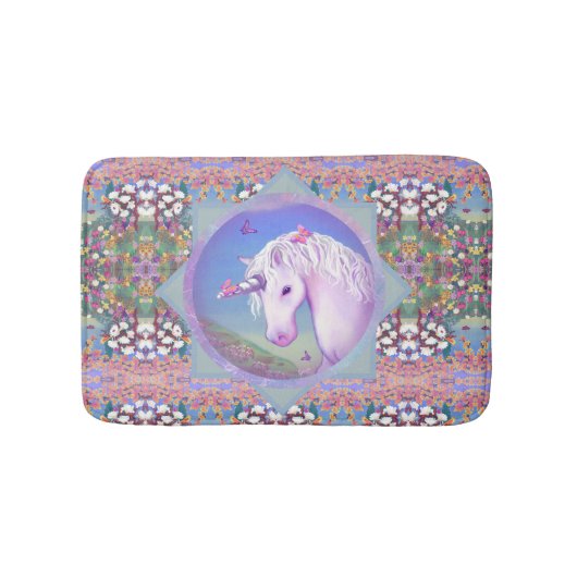 Een paars paradijs Bath Mat (Voorkant)