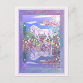 Een Paars paradijs Briefkaart