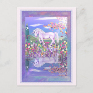 Een Paars paradijs Briefkaart