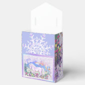 Een paars paradijs en sneeuw bedankdoosjes (Geopend)