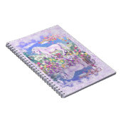 Een paars paradijs en sneeuw notitieboek (Rechterzijde)