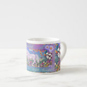 Een Paars paradijs Espresso Kop (Voorkant rechts)