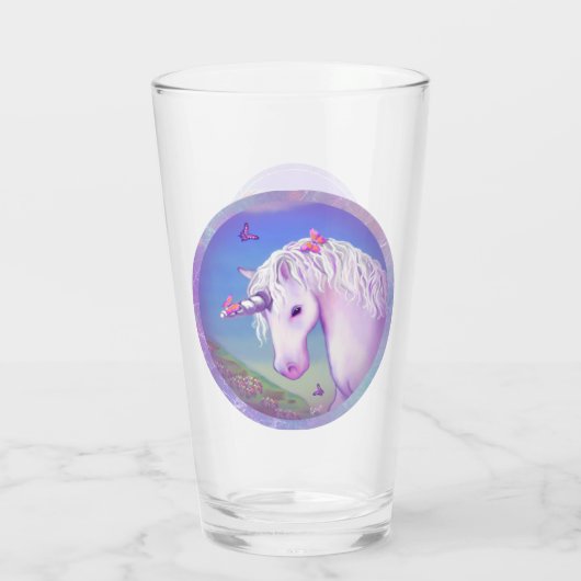 Een Paars paradijs Glas (Achterkant)