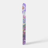 Een paars paradijs iPhone 15 case (Linkerkant)