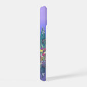 Een paars paradijs iPhone 15 case (Rechterkant)