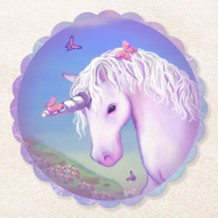 Een Paars paradijs Kartonnen Onderzetters