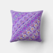 Een Paars paradijs Kussen (Achterkant)