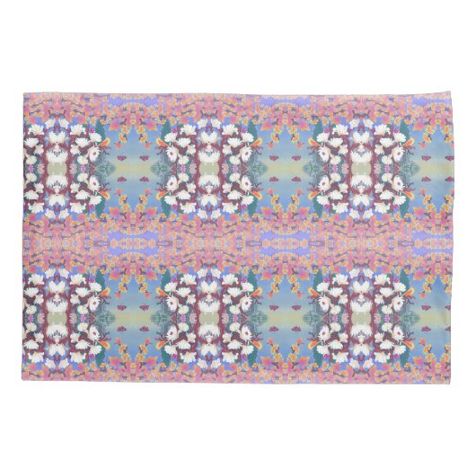 Een Paars paradijs Kussensloop (Achterkant)