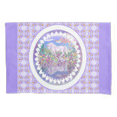 Een Paars paradijs Kussensloop (Voorkant)