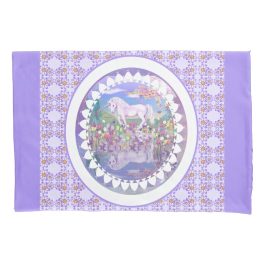 Een Paars paradijs Kussensloop (Voorkant)