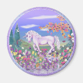 Een Paars paradijs Magnet (Voorkant)