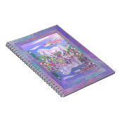 Een paars paradijs notitieboek (Rechterzijde)