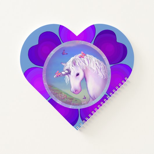 Een Paars paradijs Notitieboek (Achterkant)