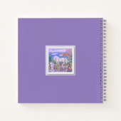 Een Paars paradijs Notitieboek (Achterkant)