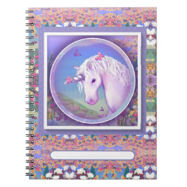 Een paars paradijs notitieboek