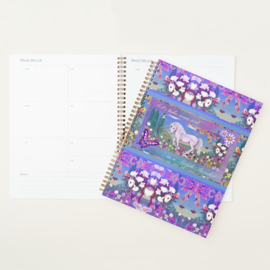 een paars paradijs planner (Display)