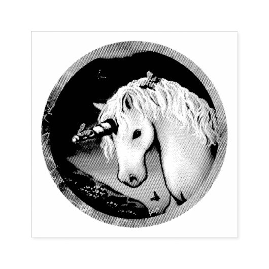 een paars paradijs rubberstempel (Afrduk)