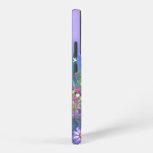 Een paars paradijs samsung galaxy hoesje (Rechterkant)