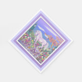 Een Paars paradijs Servet (Hoek)