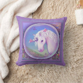 Een Paars paradijs Sierkussen (Deken)