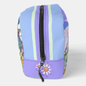 Een paars paradijs toilettasje (Rechts)