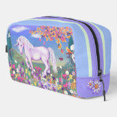 Een paars paradijs toilettasje (Rechterhoek)