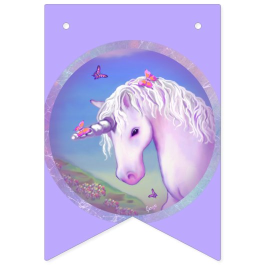 Een Paars paradijs Vlaggetjes (Tweede vlag)