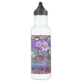 Een paars paradijs waterfles  (Rechts)