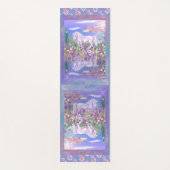 Een Paars paradijs Yoga Mat (Voorkant)